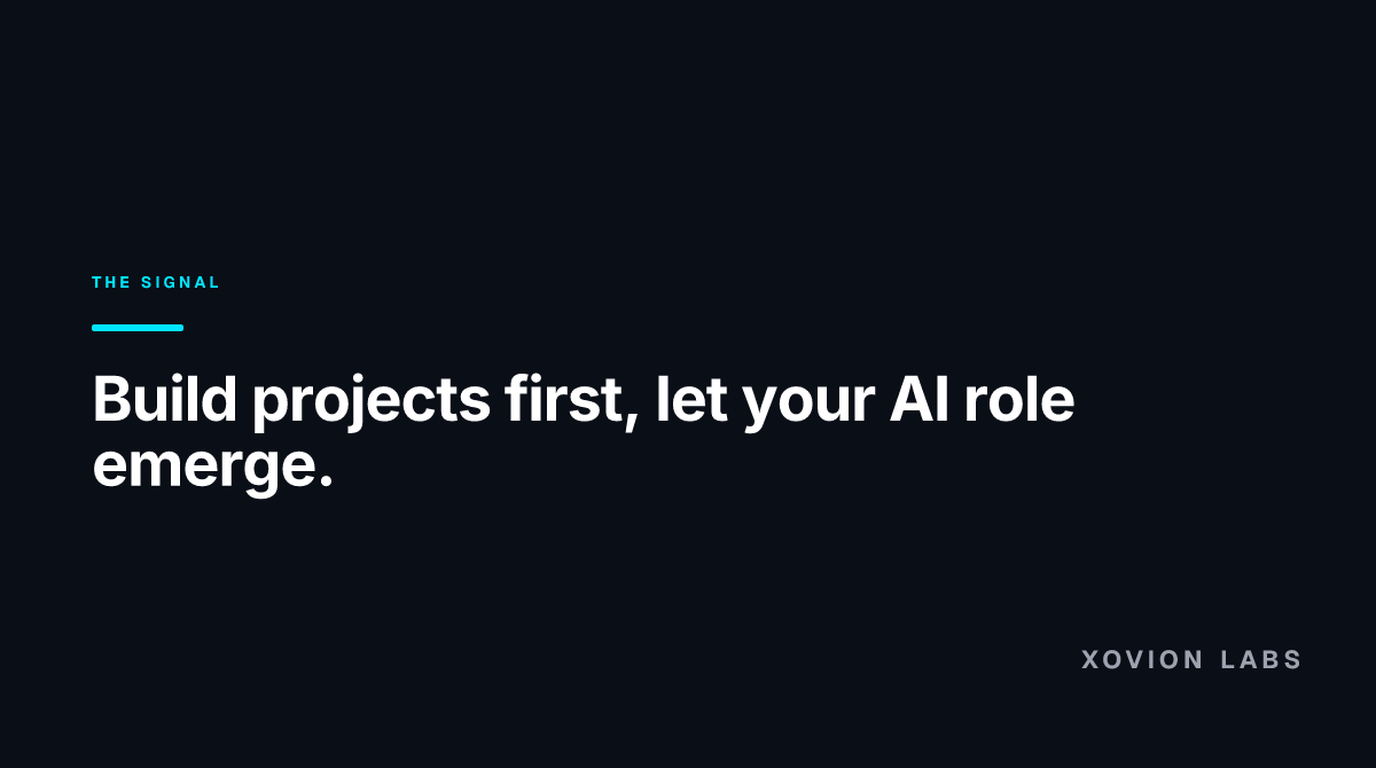 Abstract illustration for: The AI Job Title List Is Getting Long. Here Is What Operators Actually Need to Know.