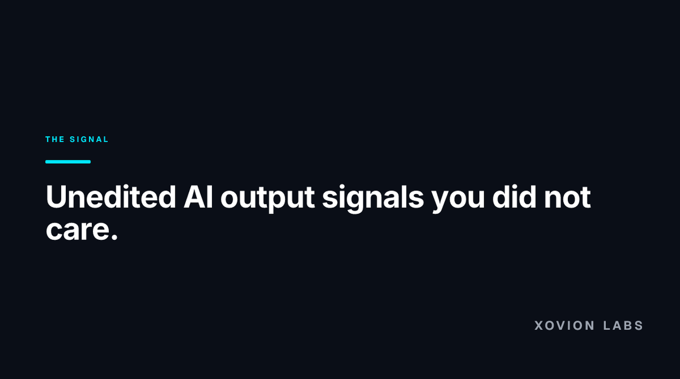 Abstract illustration for: AI;DR: The Acronym That Explains Why Nobody Is Reading Your AI Output