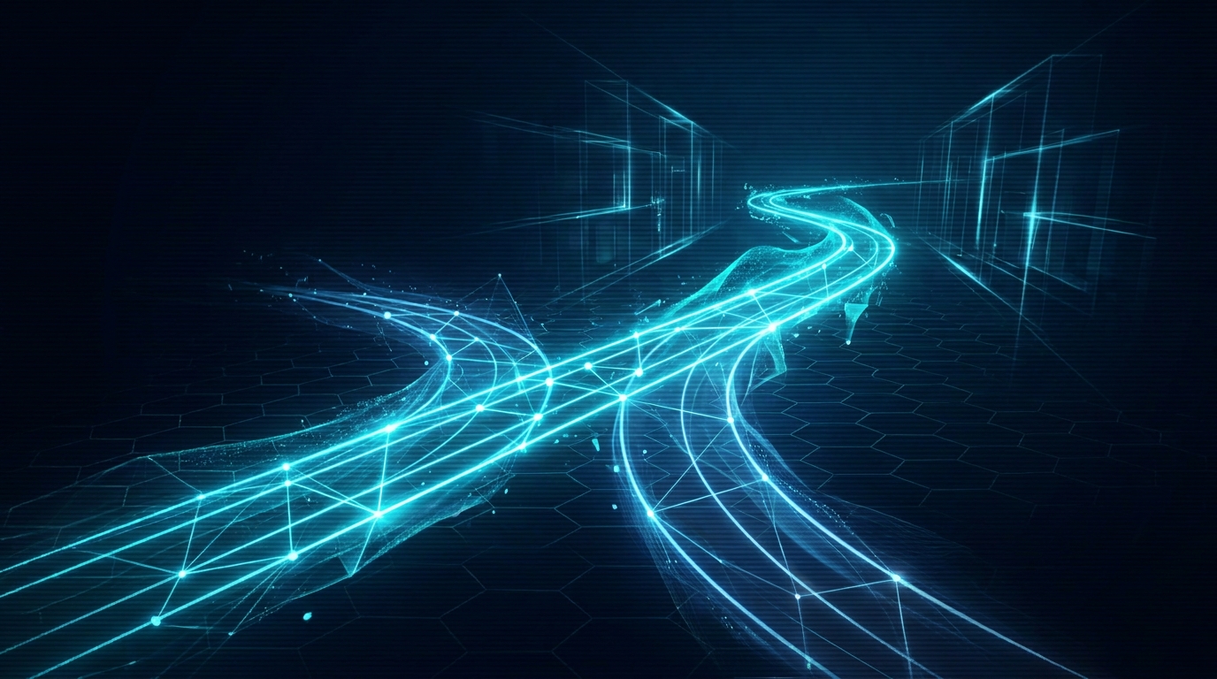 Abstract illustration for: Anthropic Just Passed OpenAI. Here's What That Actually Means.