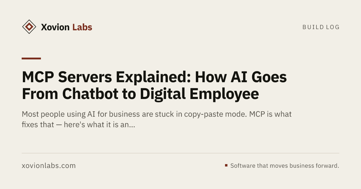 MCP Servers Explained: How AI Goes From Chatbot to Digital Employee ...